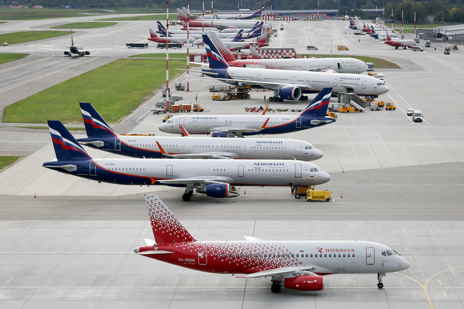 Sharp rise in demand for flights -- and in fares -- out of Moscow after Putin announces 'partial mobilization'